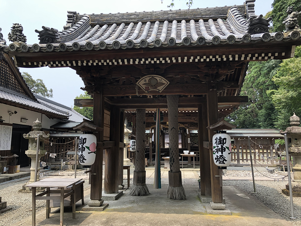 有田市「須佐神社」鈴門