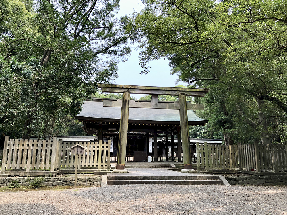 「日前神宮」拝殿