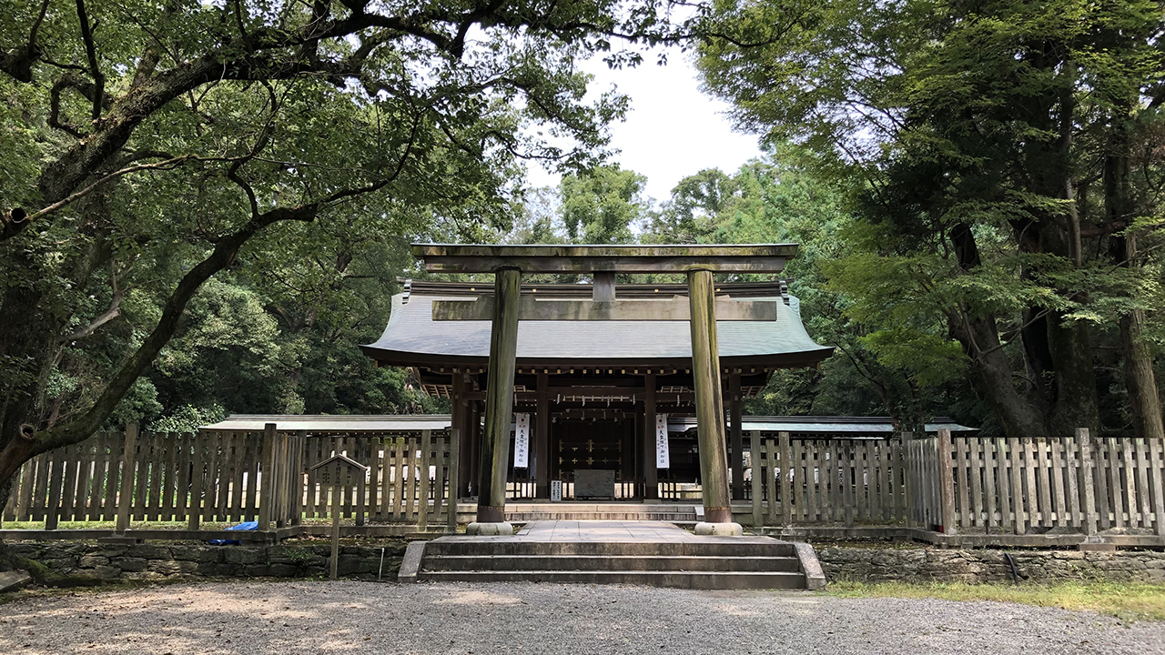 國懸神宮拝殿