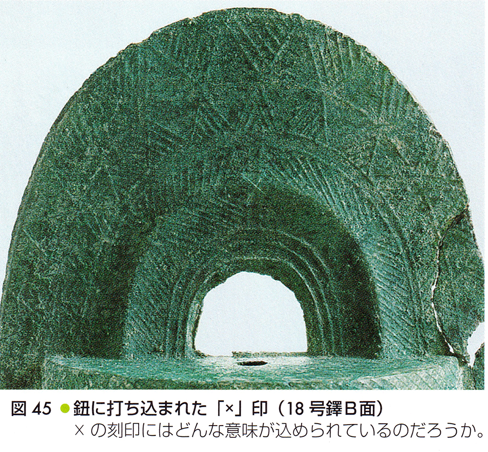 「x」が刻印された加茂岩倉遺跡の銅鐸