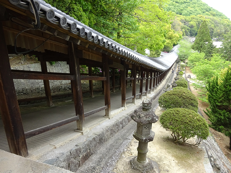 吉備津神社の回廊