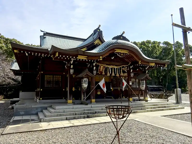 上海上国造が奉斎した「姉埼神社」市原市