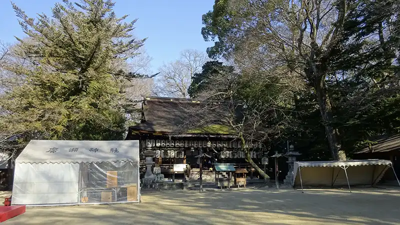 奈良県河合町の「広瀬大社」