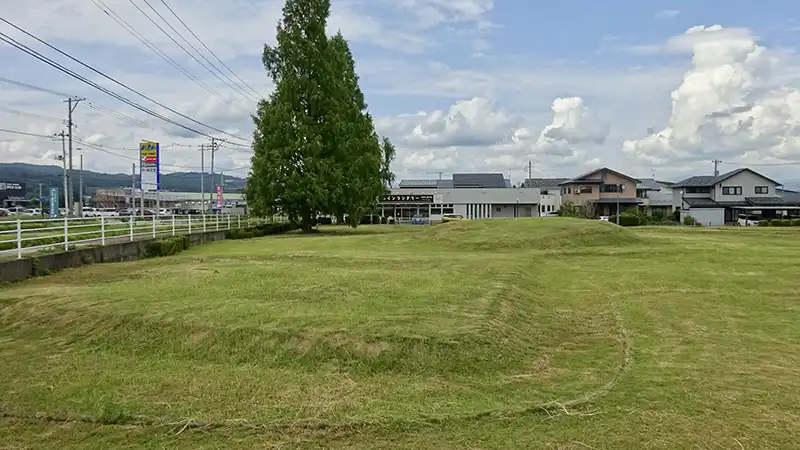 会津坂下町の杵ガ森古墳