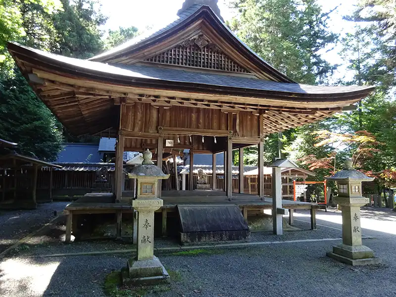 アメノユカワタナを祀る式内社「川田神社」甲賀市