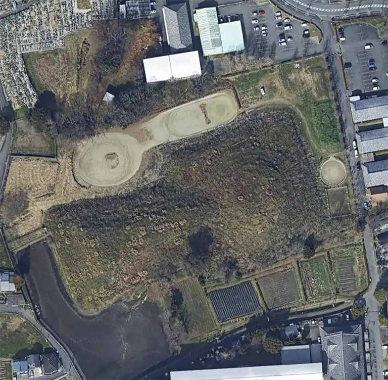 西山古墳 GoogleEarth