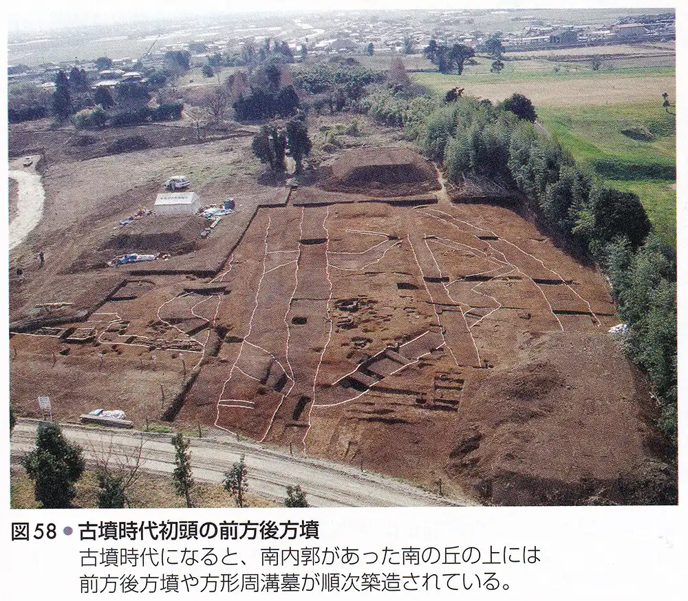 古墳時代初頭の吉野ヶ里遺跡につくられた前方後方墳