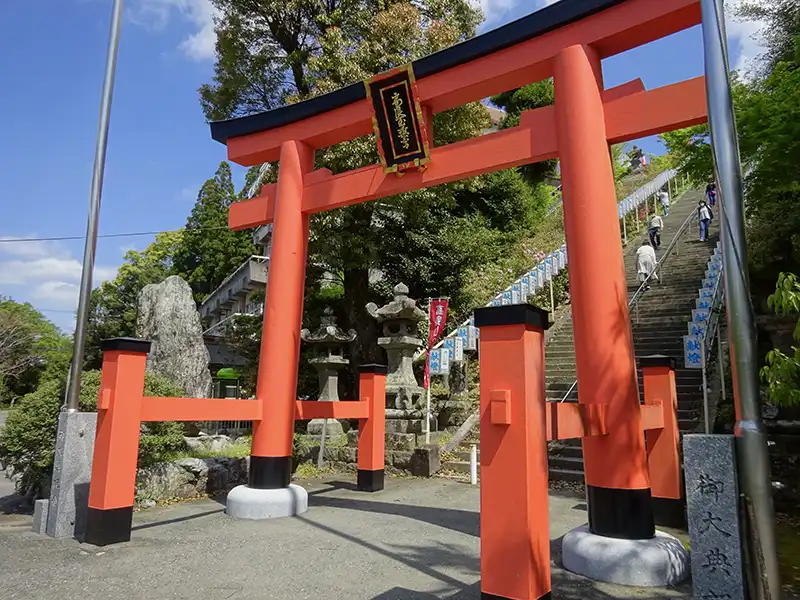 筑後国一宮「高良大社」大鳥居 2022年春参詣