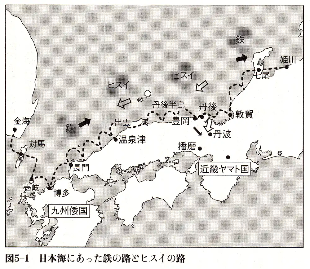日本海にあった鉄の路とヒスイの路