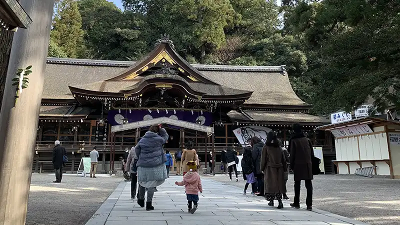 大物主神を祀る「大神神社」2020年冬参詣