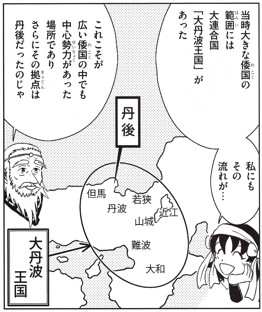 「大丹波王国」の範囲