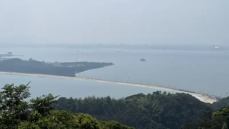 志賀島より